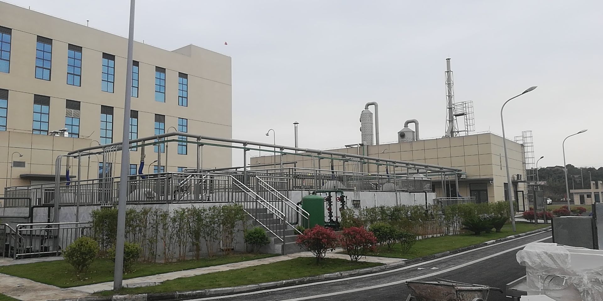 重庆植恩金凤制剂生产基地450m³d污水处理系统